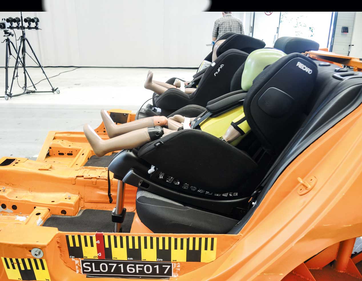 Sillas infantiles para el coche, algunos modelos en fotos