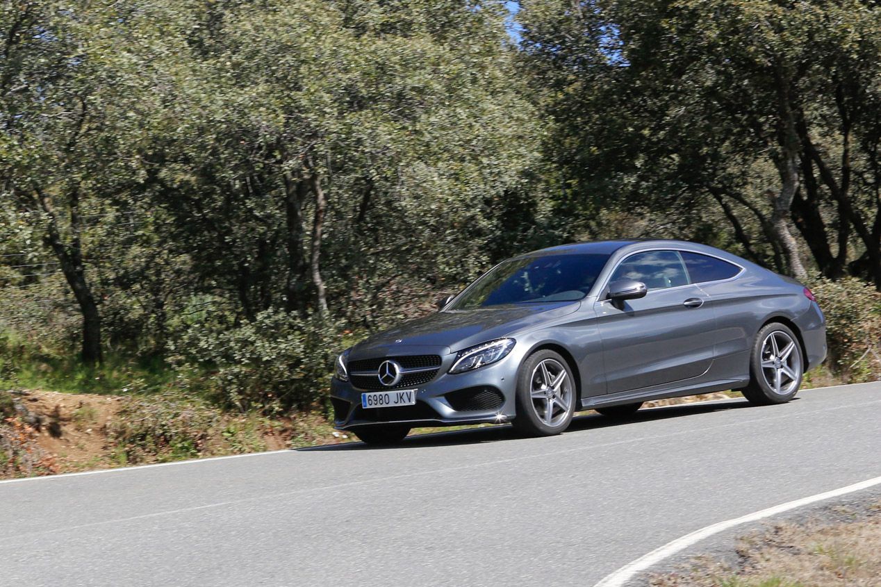 Mercedes C220d Coupé, a prueba