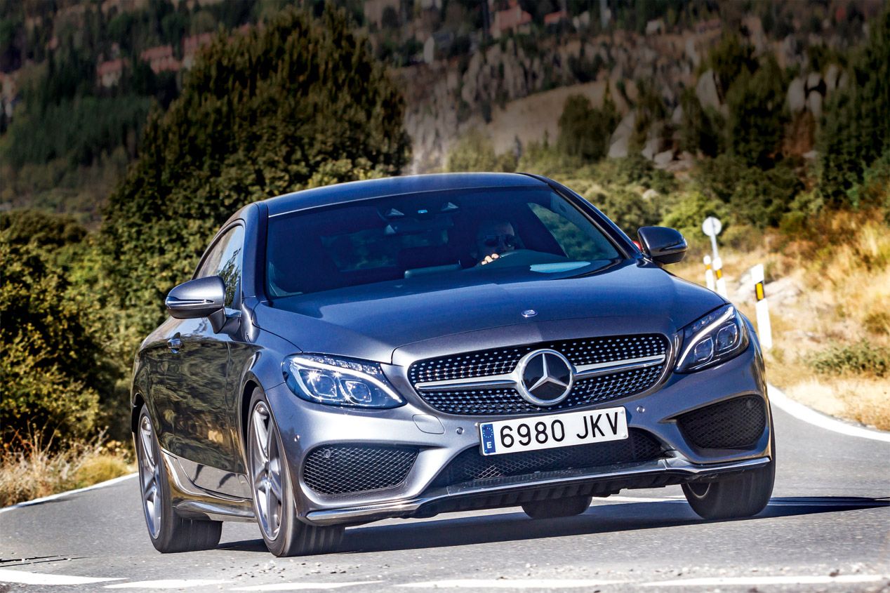 Mercedes C220d Coupé, a prueba