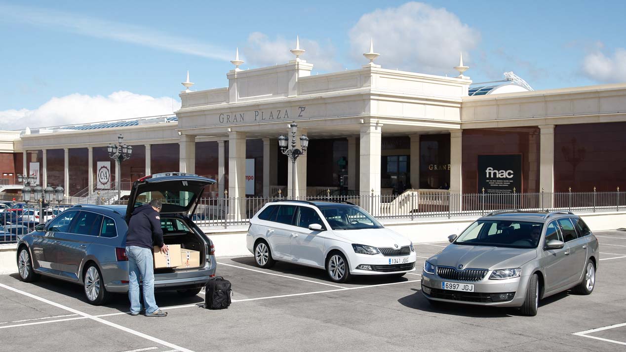 Análisis de los Skoda Fabia, Octavia y Superb Combi