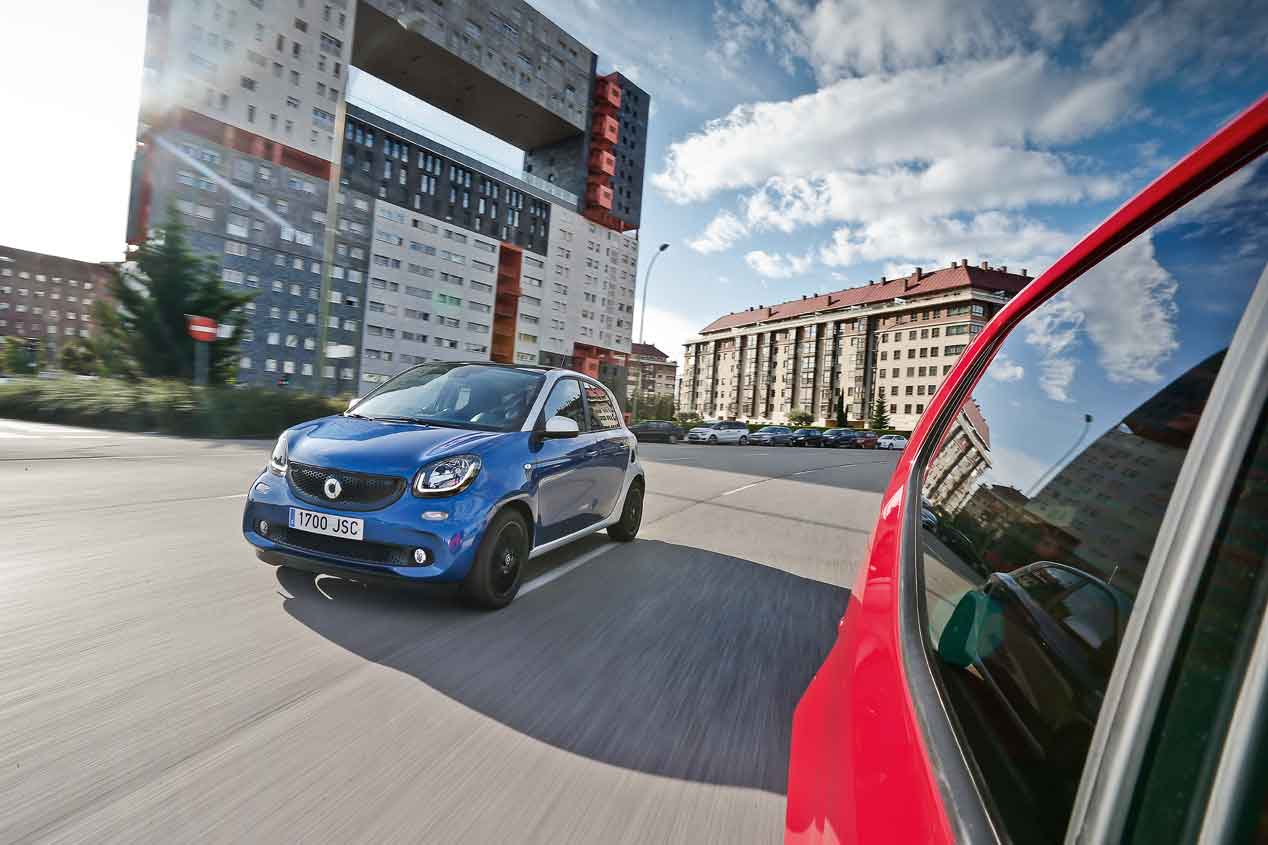 Smart ForFour 1.0 vs Volkswagen Up!, frente a frente