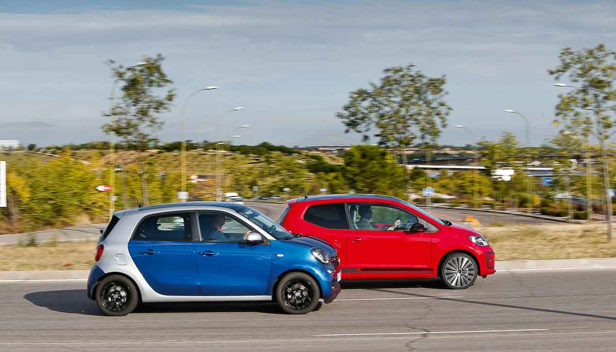 Smart ForFour 1.0 vs Volkswagen Up!, frente a frente