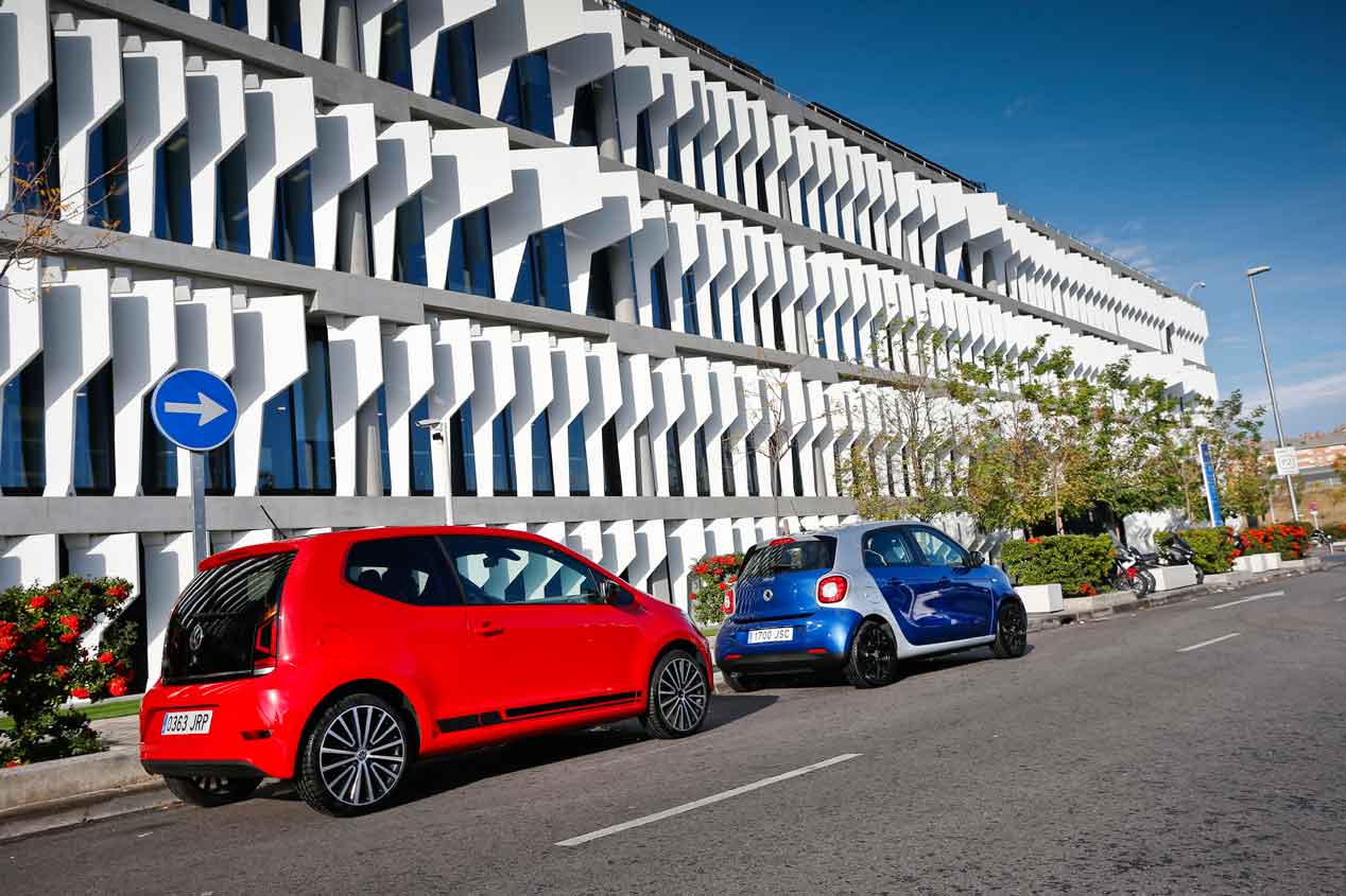 Smart ForFour 1.0 vs Volkswagen Up!, frente a frente