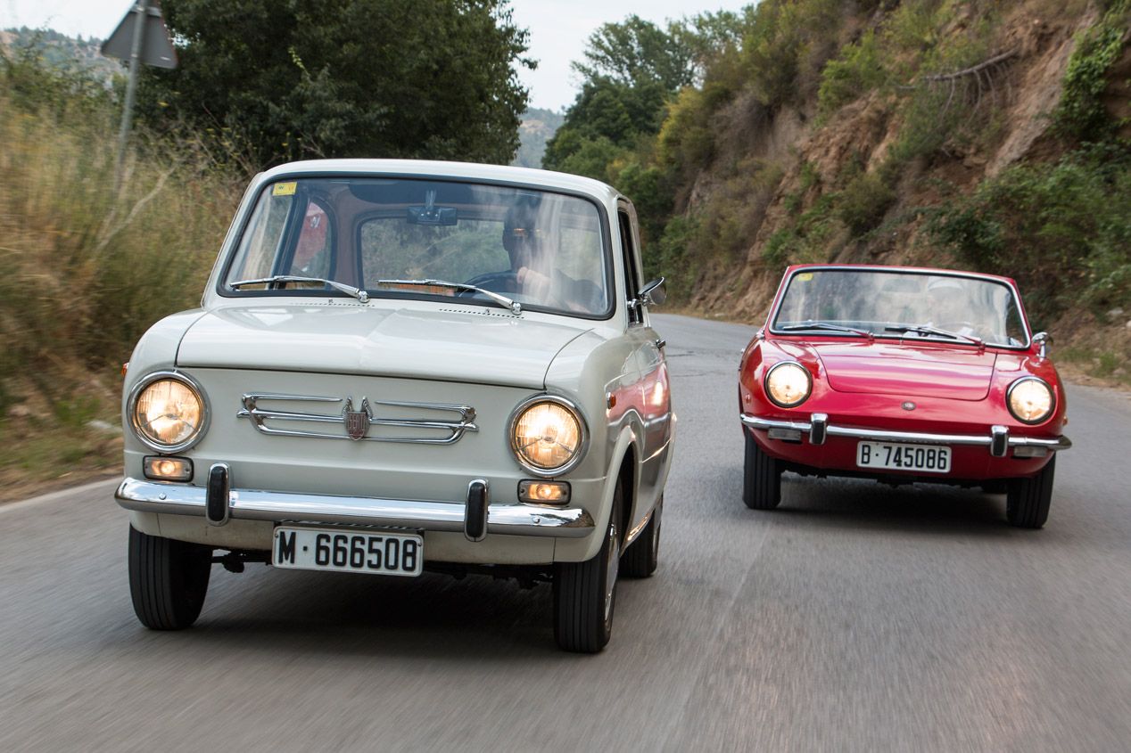 Seat 850 y Seat Ibiza, sus mejores imágenes