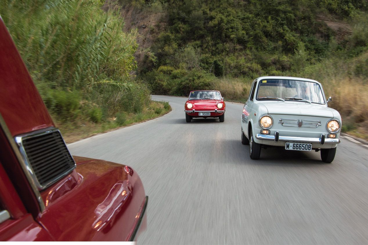 Seat 850 y Seat Ibiza, sus mejores imágenes