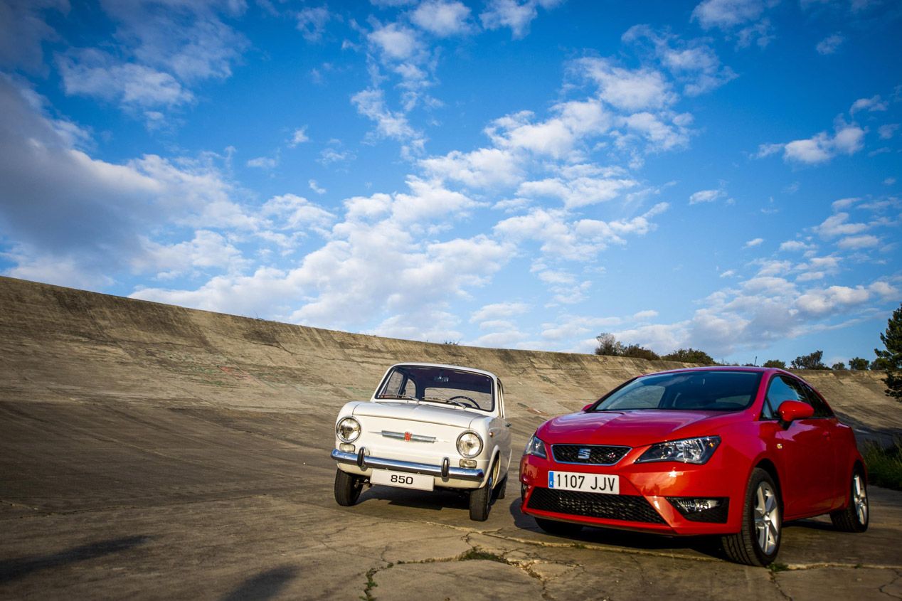 Seat 850 y Seat Ibiza, sus mejores imágenes