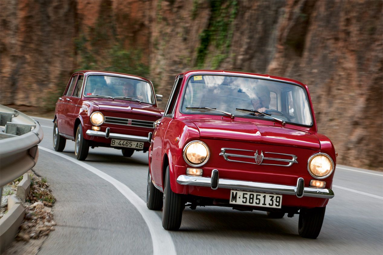 Seat 850 y Seat Ibiza, sus mejores imágenes