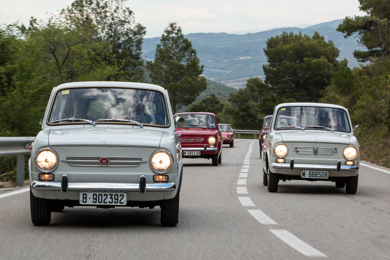 Seat 850 y Seat Ibiza, sus mejores imágenes