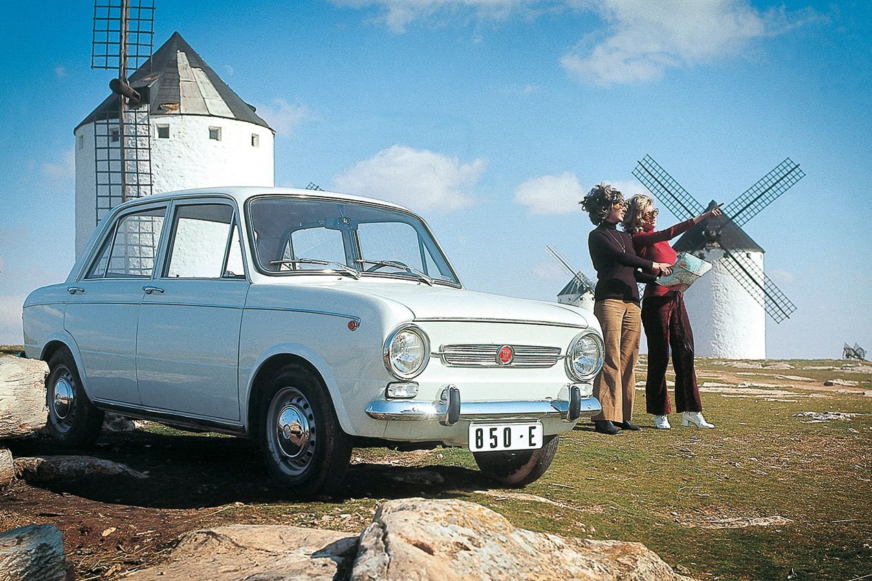 Seat 850 y Seat Ibiza, sus mejores imágenes