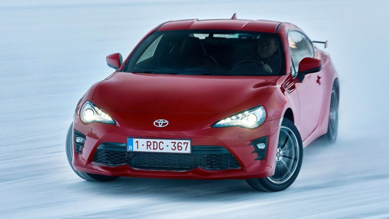 Toyota GT-86 2017: prueba en la nieve