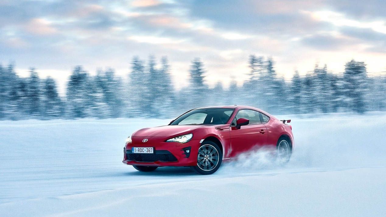 Toyota GT-86 2017: prueba en la nieve