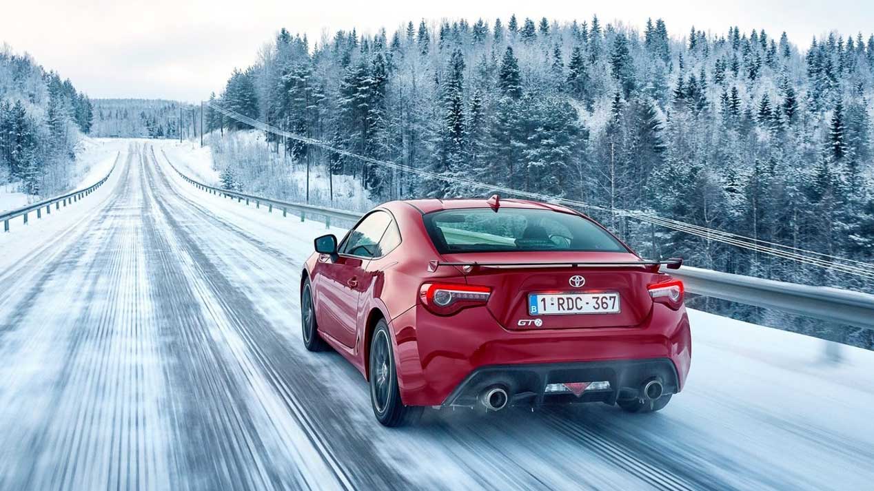 Toyota GT-86 2017: prueba en la nieve