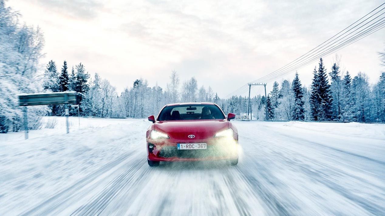 Toyota GT-86 2017: prueba en la nieve
