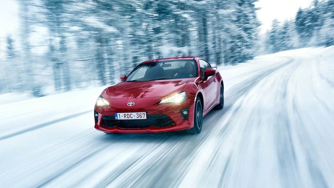 Toyota GT-86 2017: prueba en la nieve