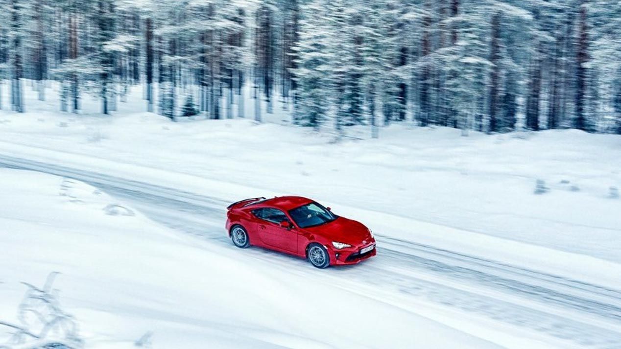 Toyota GT-86 2017: prueba en la nieve