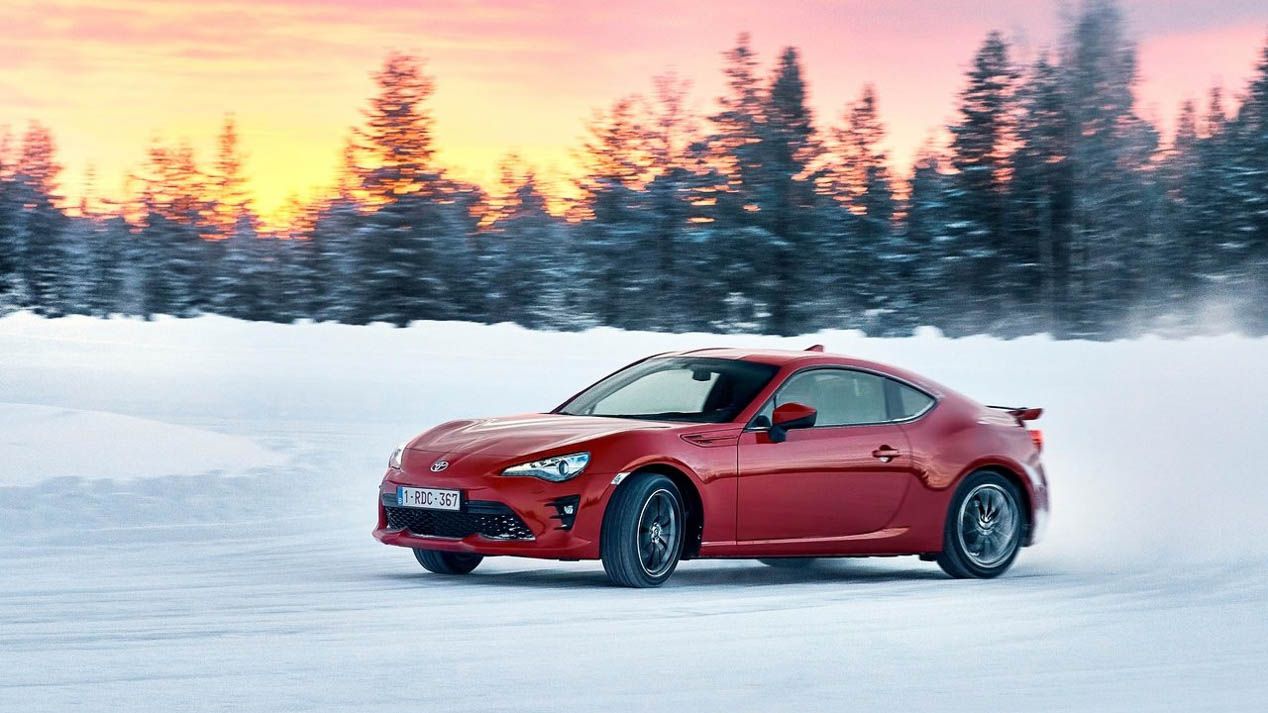 Toyota GT-86 2017: prueba en la nieve