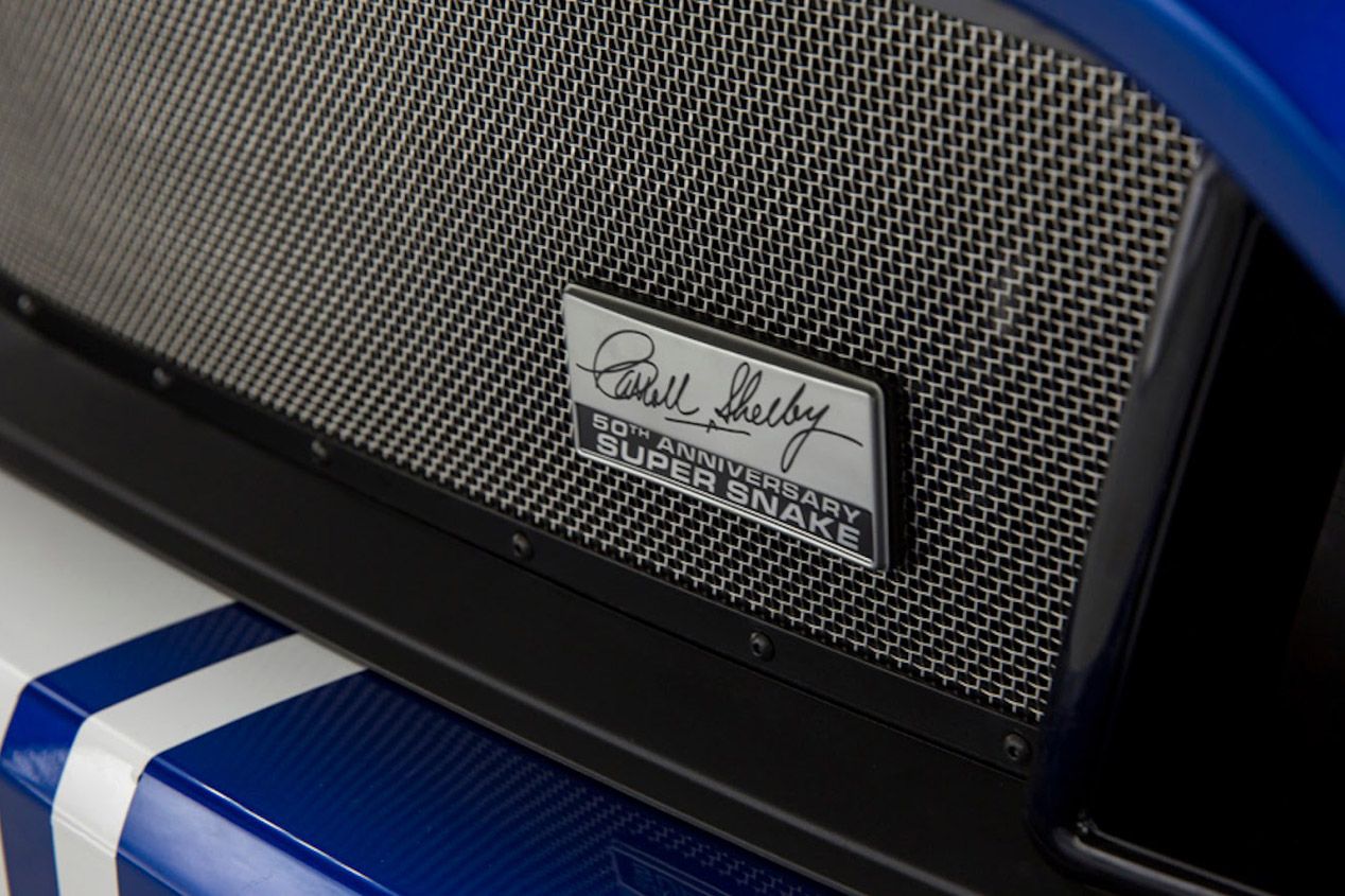 Shelby Super Snake Mustang 50 Aniversario, una pieza de coleccionista