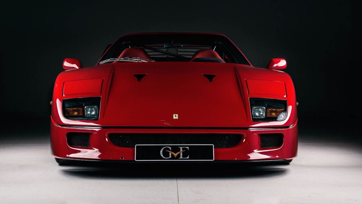 El Ferrari F40 de Eric Clapton, a la venta