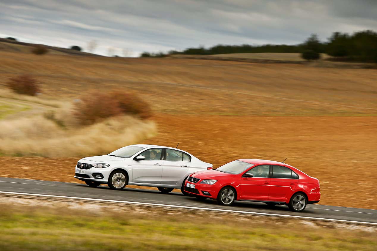 Fiat Tipo 4p vs Seat Toledo: ¿cuál es el mejor sedán?