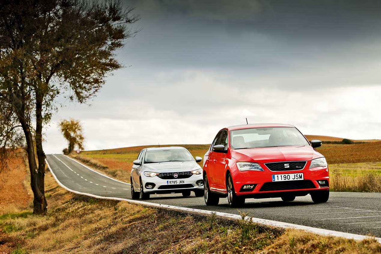 Fiat Tipo 4p vs Seat Toledo: ¿cuál es el mejor sedán?