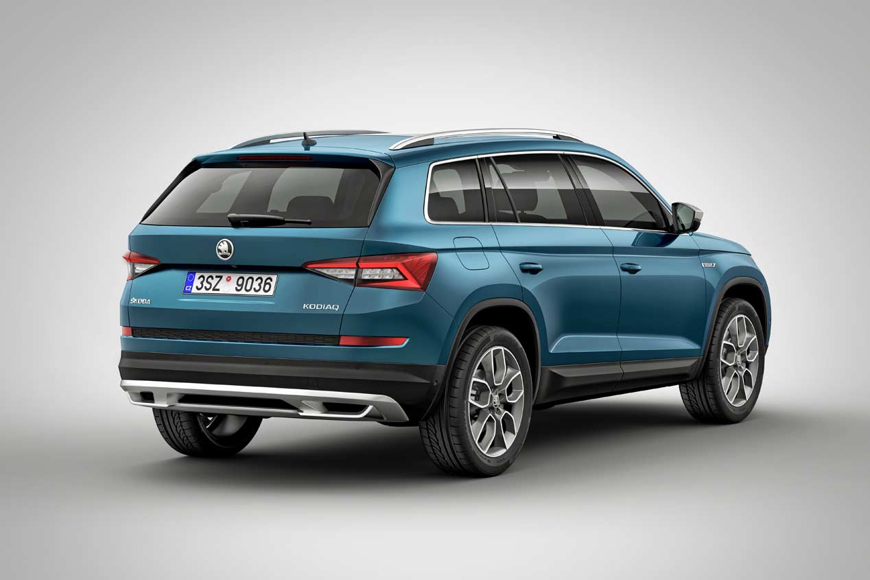 Skoda Kodiaq Scout: las fotos del Scout más campero
