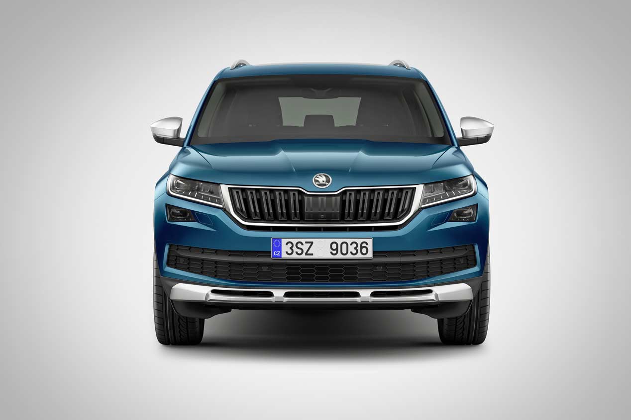 Skoda Kodiaq Scout: las fotos del Scout más campero