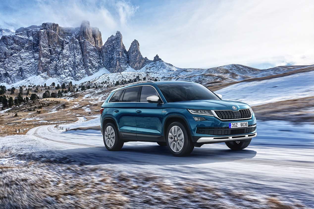 Skoda Kodiaq Scout: las fotos del Scout más campero