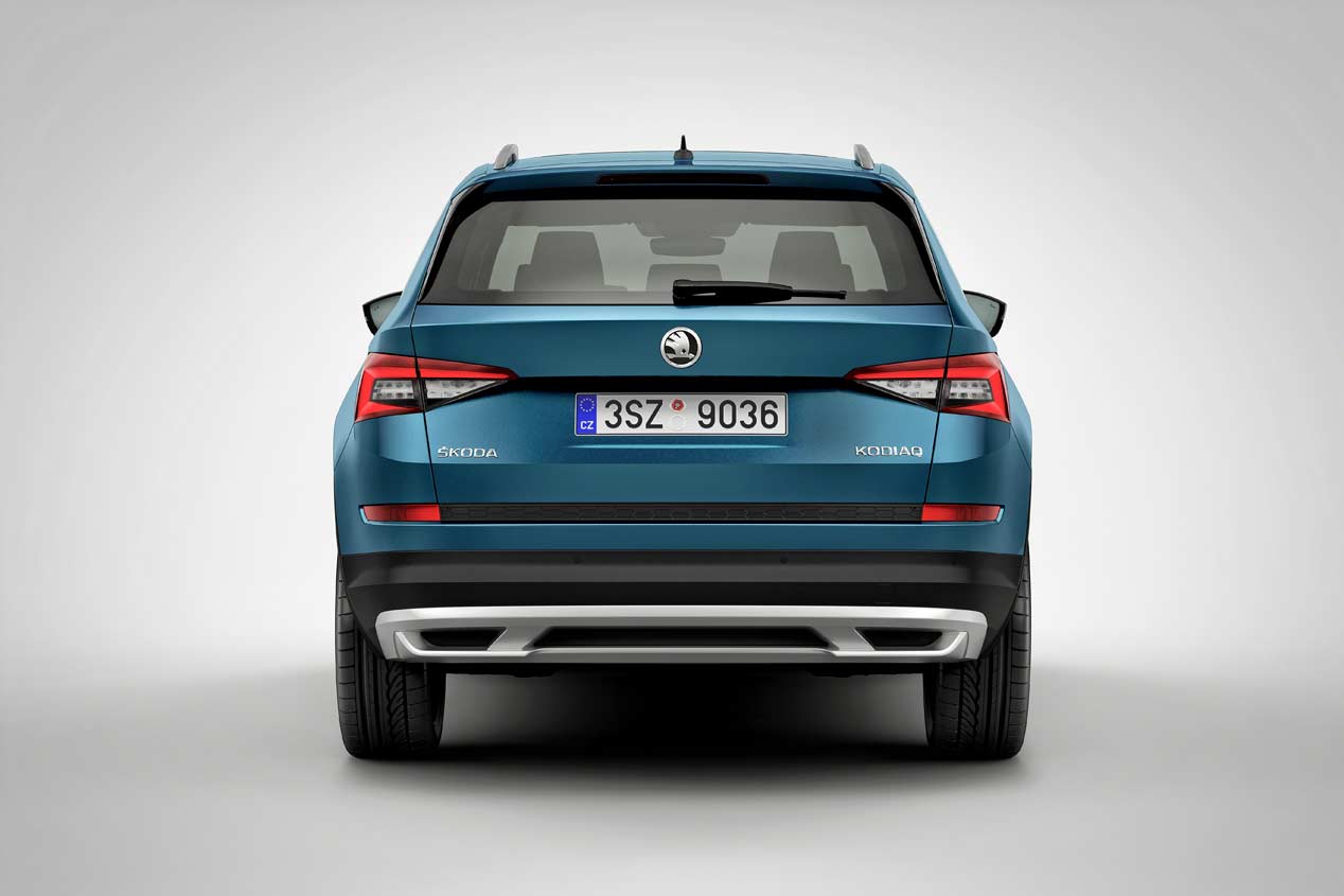 Skoda Kodiaq Scout: las fotos del Scout más campero