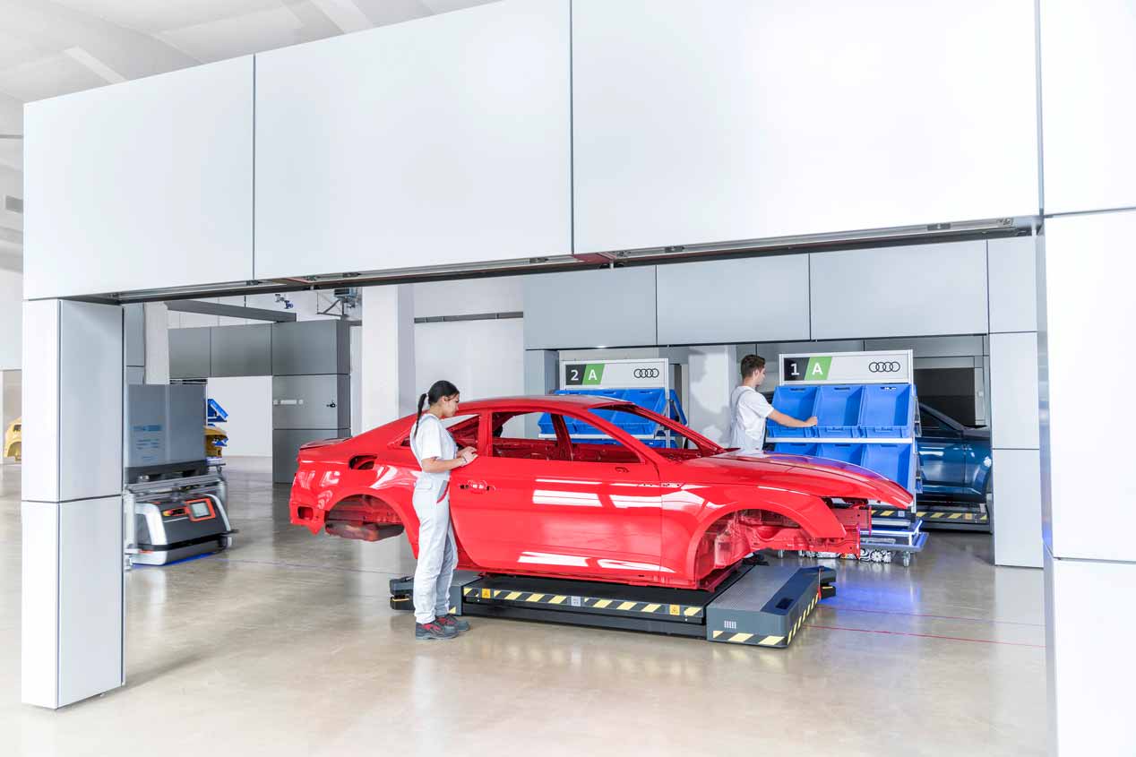 La fábrica del futuro de Audi, en fotos