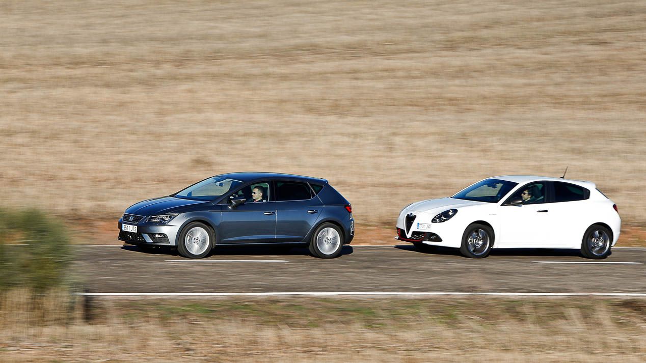 Alfa Romeo Giulietta y Seat León, dos rápidos Diesel enfrentados