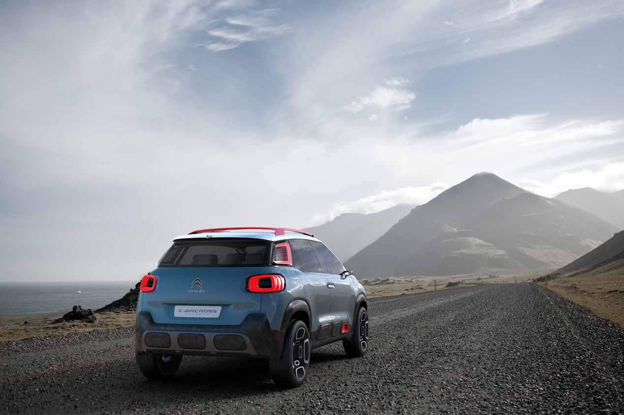 Citroën C-Aircross Concept, sus mejores fotos