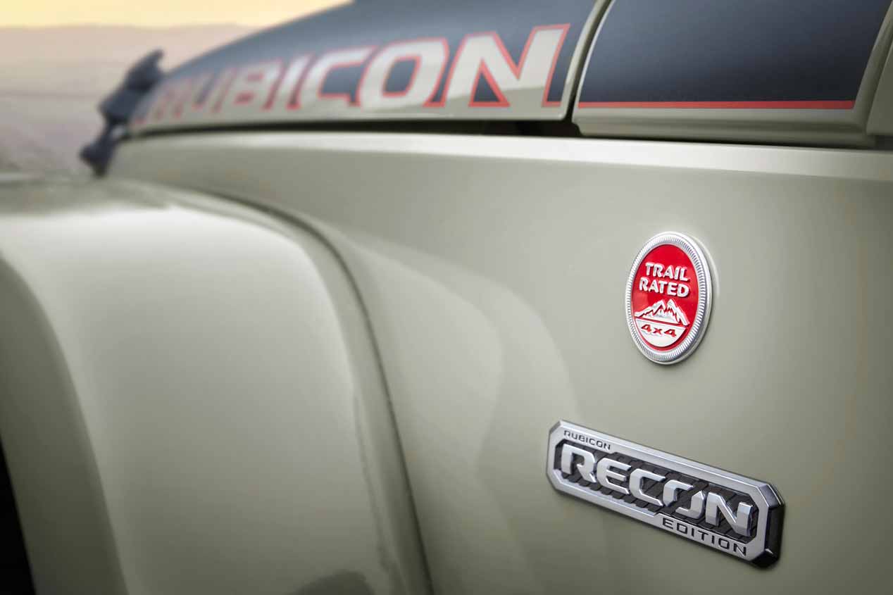 El Jeep Wrangler Rubicon Recon, en fotos