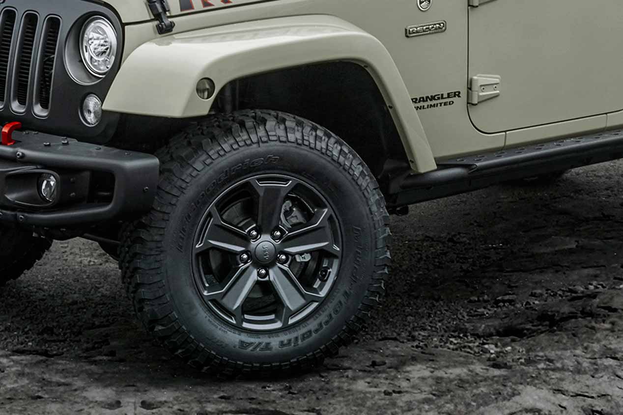 El Jeep Wrangler Rubicon Recon, en fotos