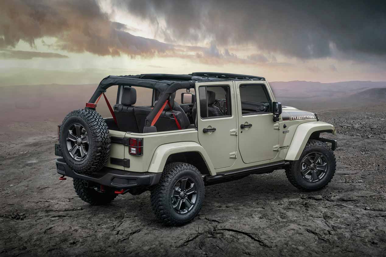El Jeep Wrangler Rubicon Recon, en fotos