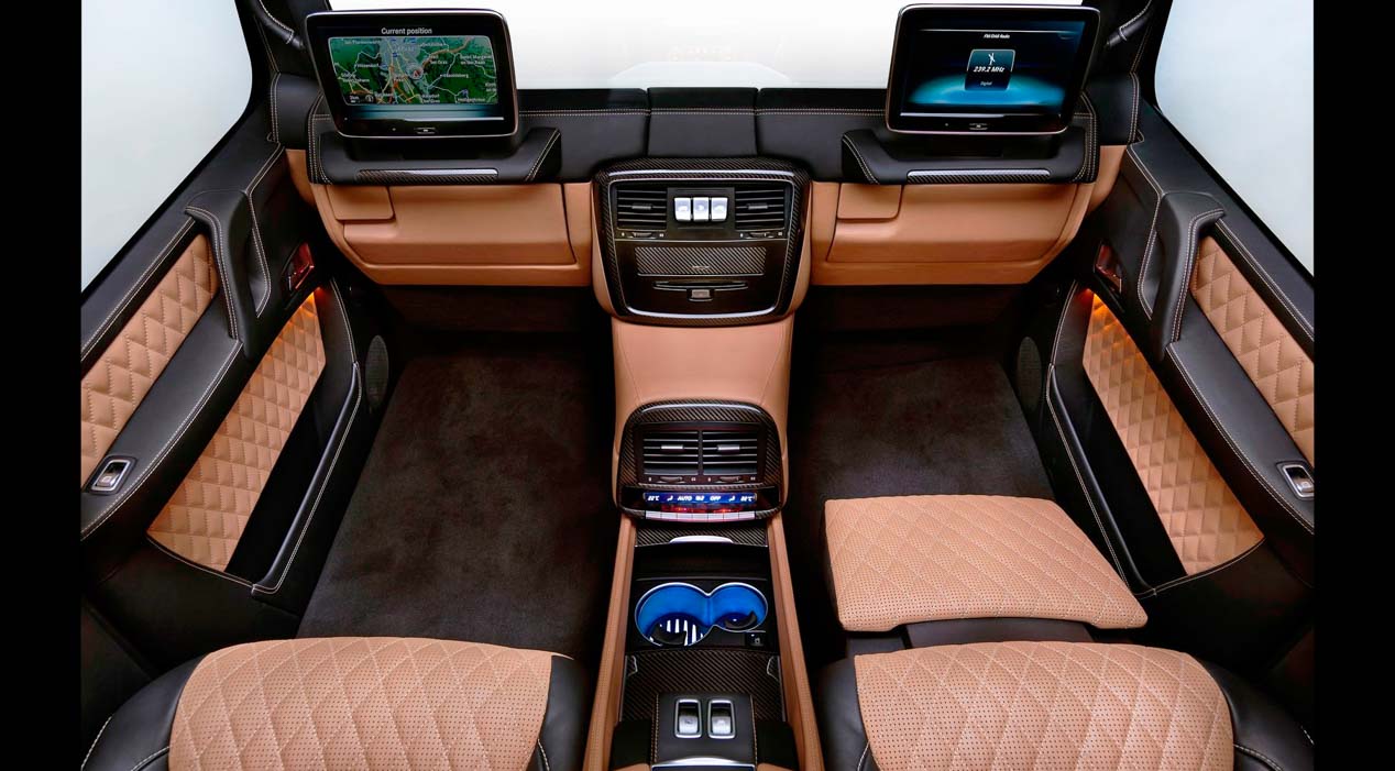 Mercedes G650 Maybach Landaulet, extremo en lujo y capacidad todoterreno