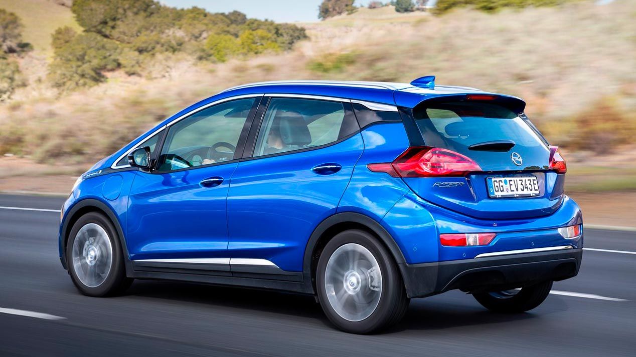 Opel Ampera-e, con 520 kilómetros de autonomía