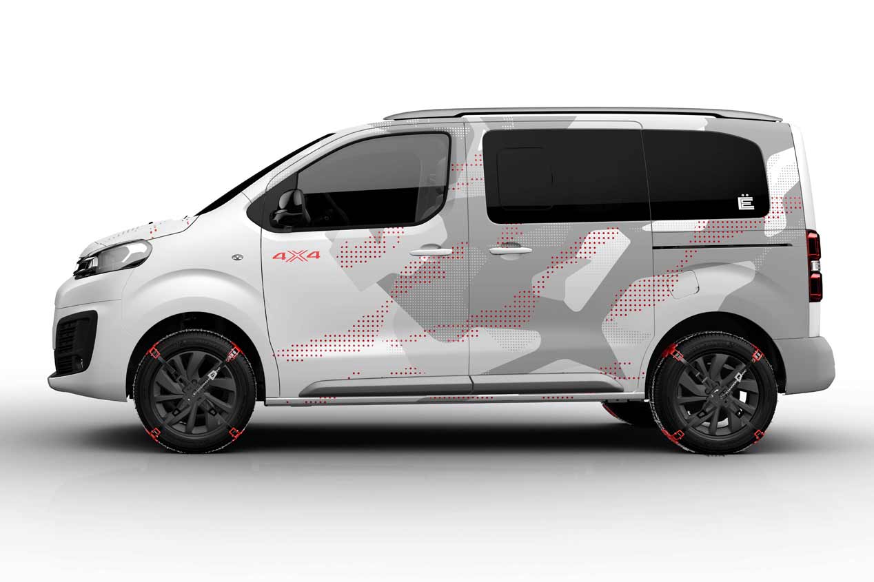 Citroën SpaceTourer 4X4, sus mejores fotos