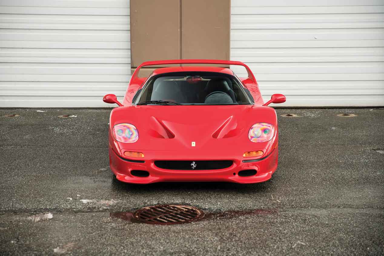 Sale a subasta el Ferrari F50 que perteneció a Mike Tyson
