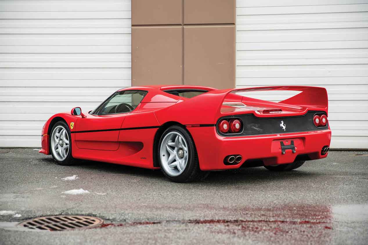 Sale a subasta el Ferrari F50 que perteneció a Mike Tyson