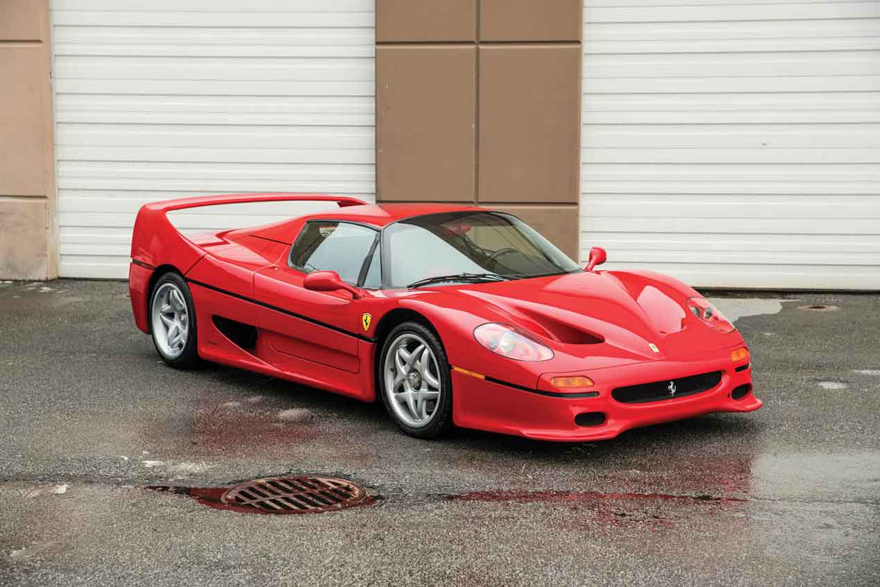 Sale a subasta el Ferrari F50 que perteneció a Mike Tyson