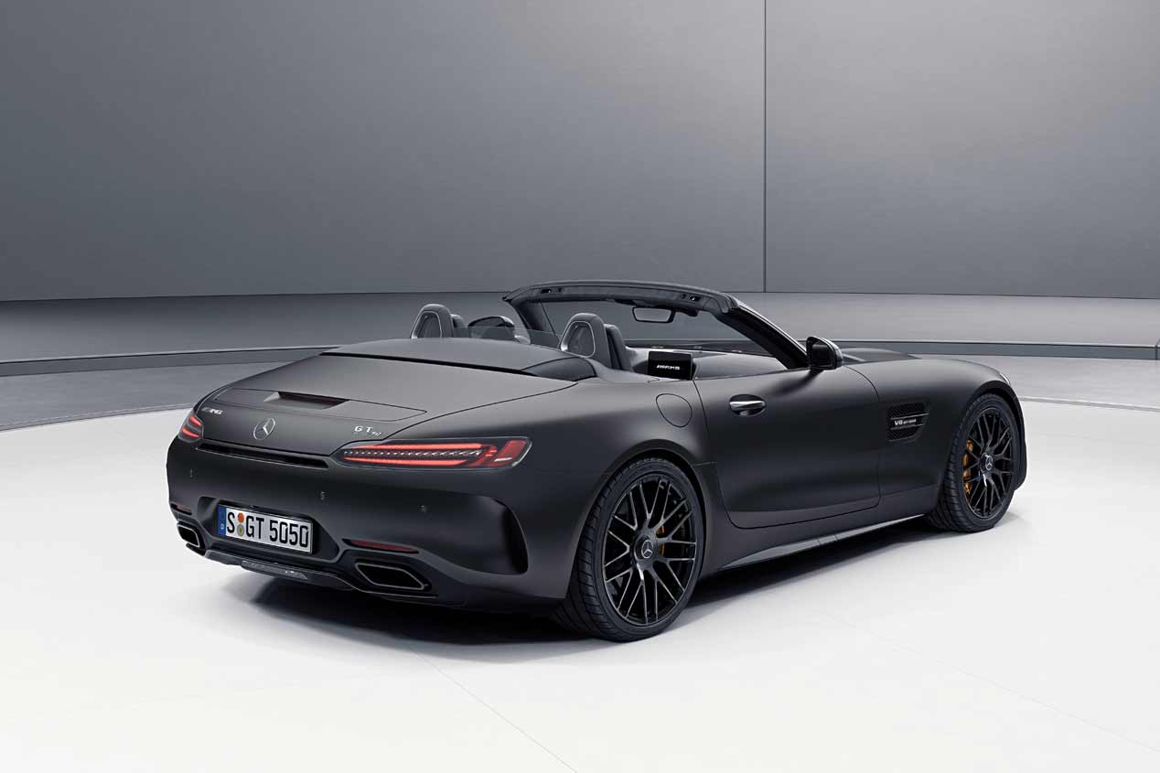 Mercedes-AMG GT C Roadster Edition 50, sus mejores fotos