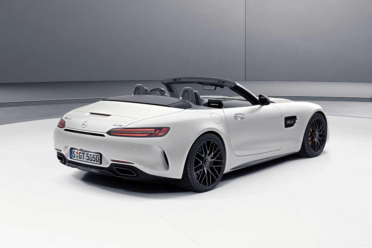 Mercedes-AMG GT C Roadster Edition 50, sus mejores fotos
