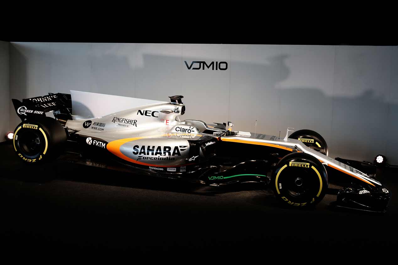 El monoplaza Ford India VJM1 2017, en fotos