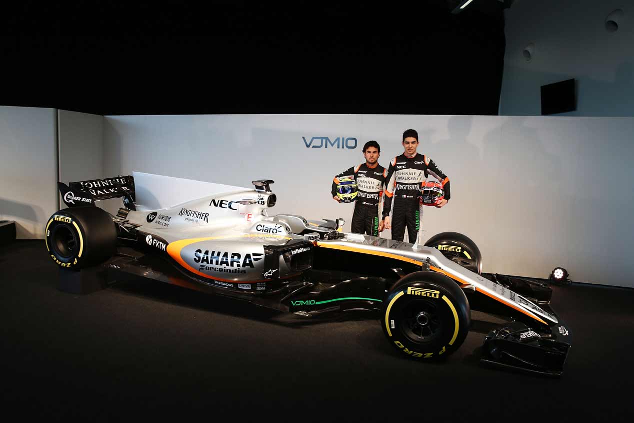 El monoplaza Ford India VJM1 2017, en fotos