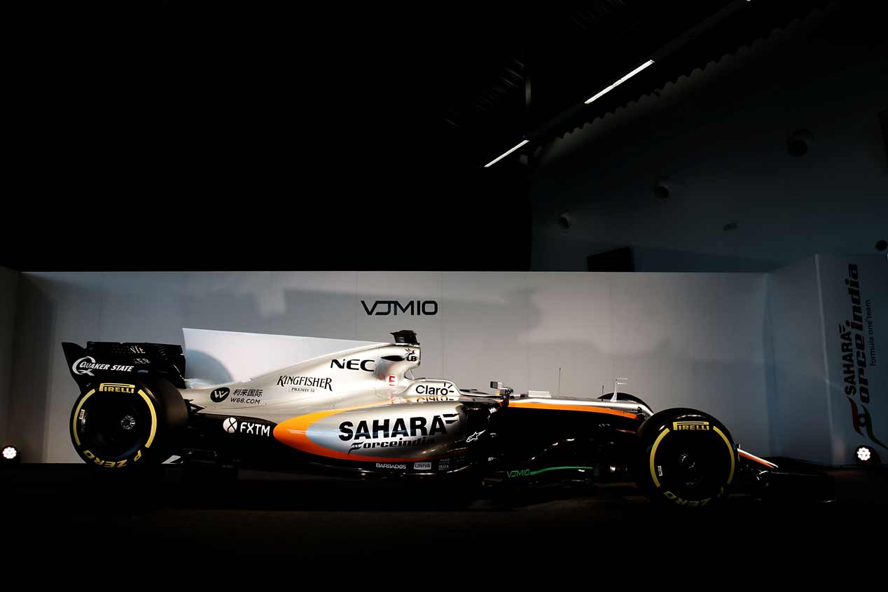 El monoplaza Ford India VJM1 2017, en fotos