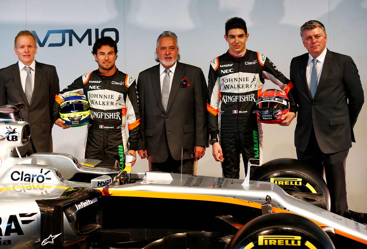 El monoplaza Ford India VJM1 2017, en fotos
