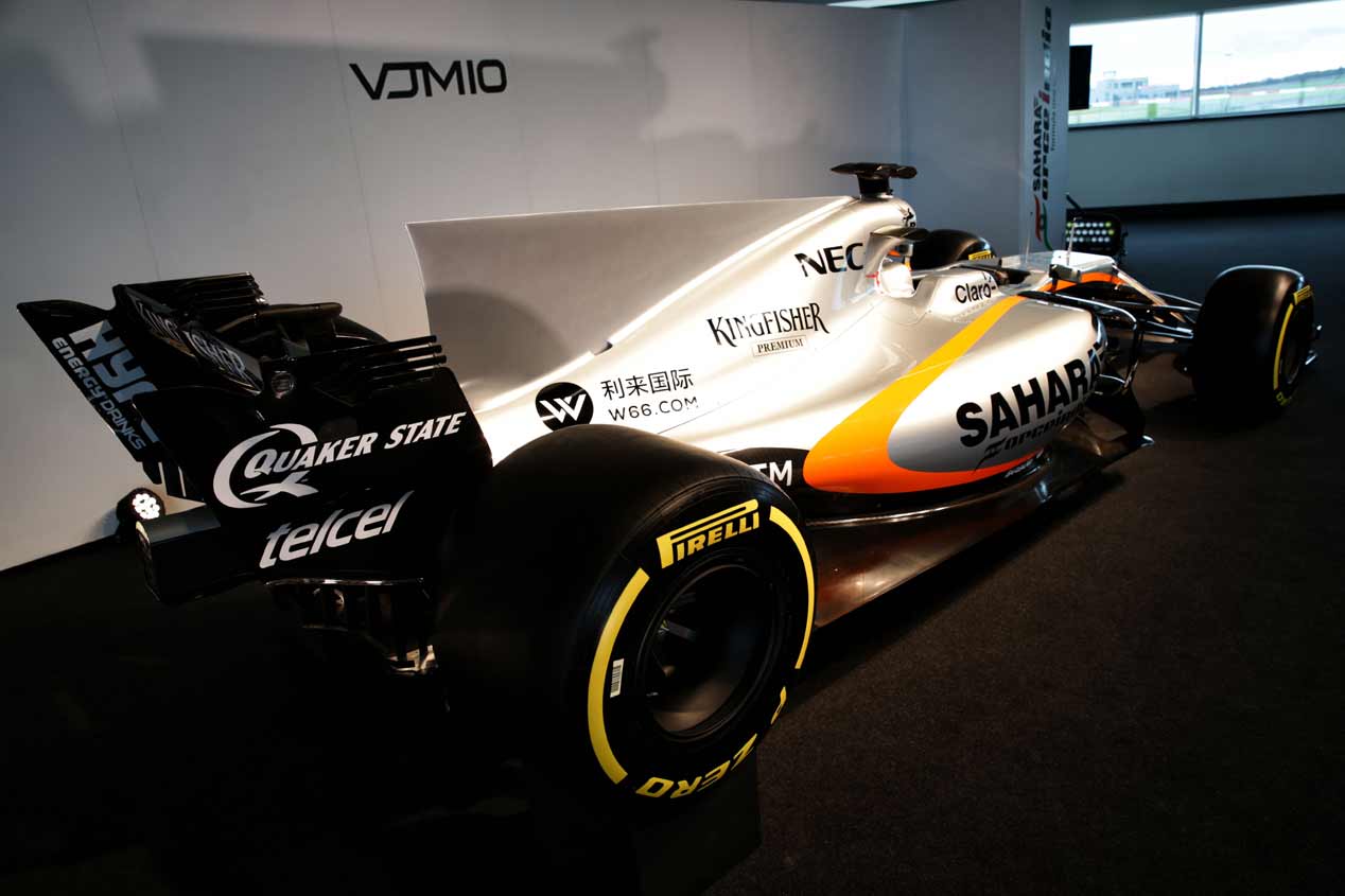 El monoplaza Ford India VJM1 2017, en fotos