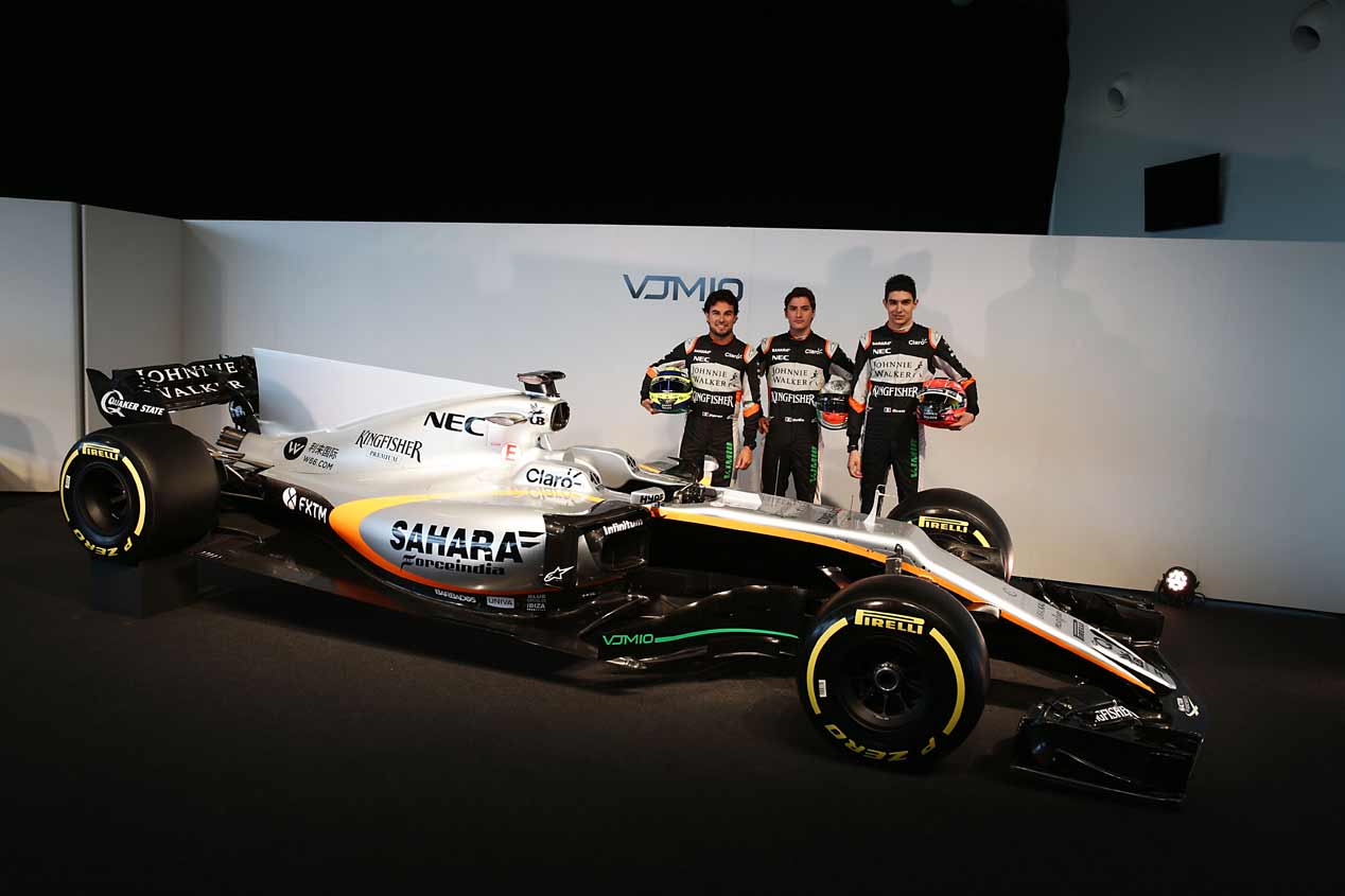 El monoplaza Ford India VJM1 2017, en fotos