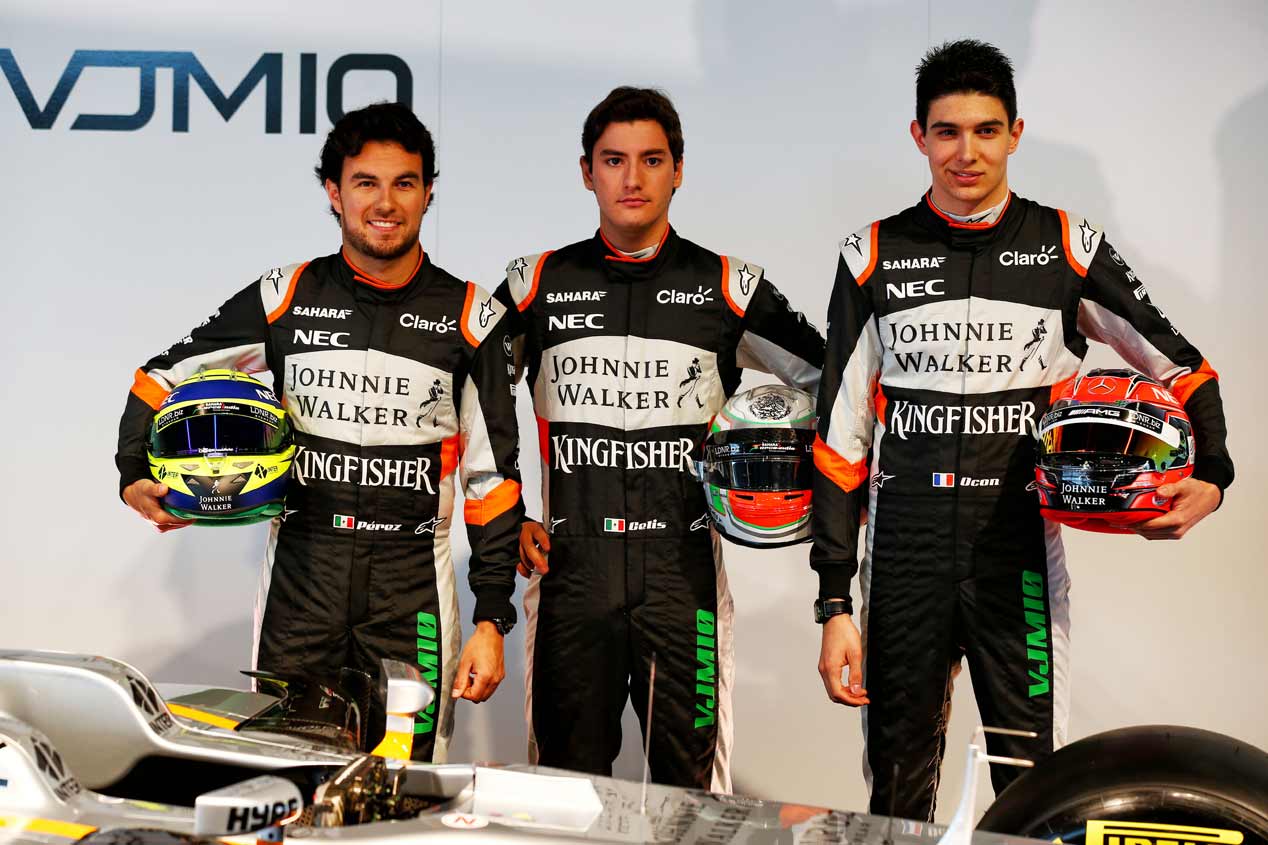 El monoplaza Ford India VJM1 2017, en fotos