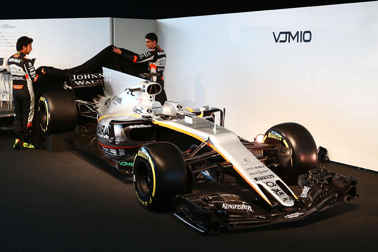 El monoplaza Ford India VJM1 2017, en fotos